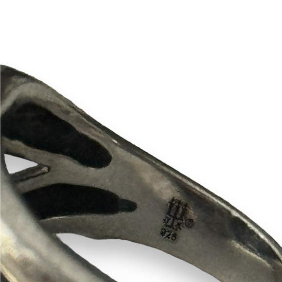 Retired James Avery Cadena Knot Sterling Silver Ring - Picture 6 of 9